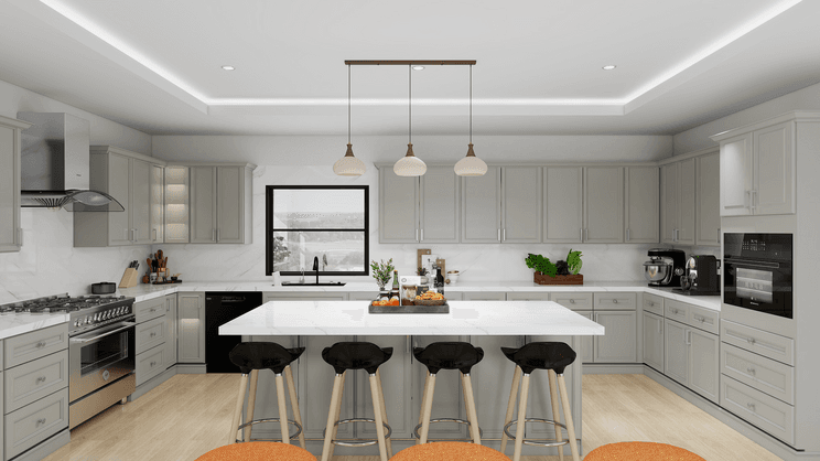 C-Shape Kitchen - USCD